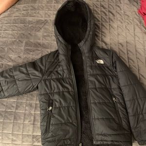 Northface Boys’ Reversible Mount Chimbo Full-Zip Hooded Jacket